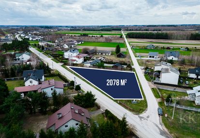 Działka budowlana 2 078 m2 jedlińsk, wola gutowska