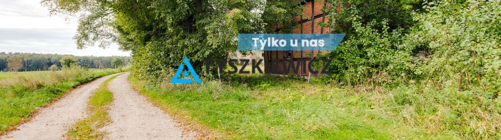 Działka siedliskowa 3 239 m² z zabudowaniami
