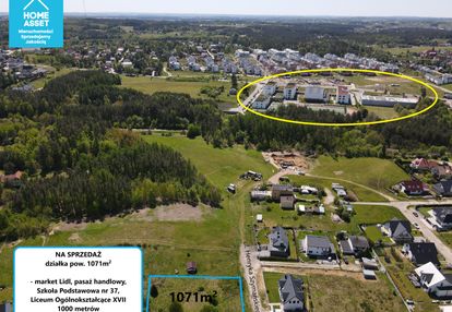 Działka z mpzp pod dom i usługi