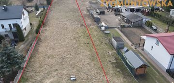 Działka na sprzedaż – dojazd z dwóch stron