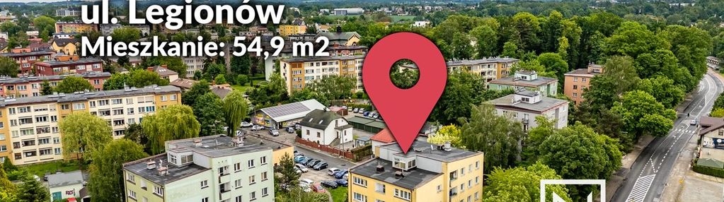 3 pokoje z balkonem | ul. legionów