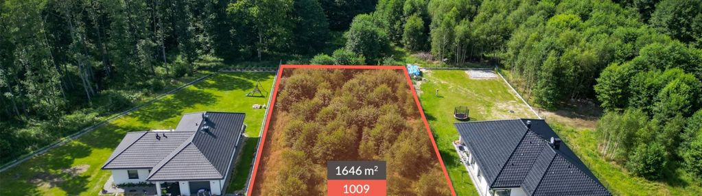 Duża działka z mpzp przy lesie - wrzeście