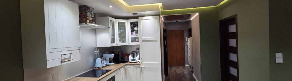 Mieszkanie z ogrodem w zielonych panewnikach