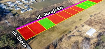 Działka budowlana na sprzedaż przy ul. złotej, żor