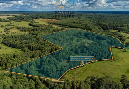 Inwestycja w sercu warmii z linią rzeki i wz!!