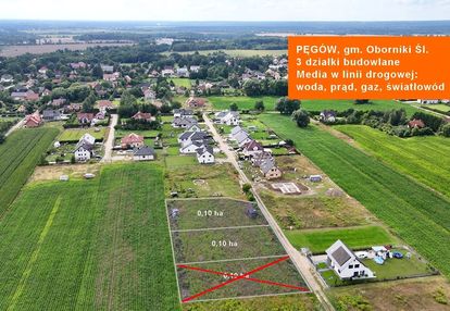 Działka budowlana pęgów, 1000 m2