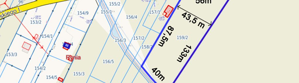 Działka leśna z możliwością zabudowy w mpzp