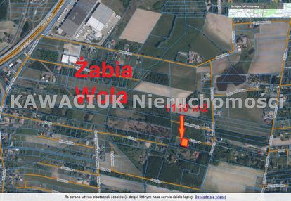 Działka budowlana pow. 1110 m2- żabia wola