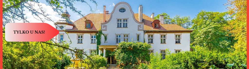 Unikat zespół pałacowo-parkowy dworek neobarokowy