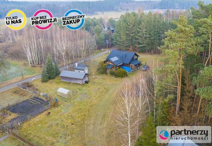 1,5 ha bory tucholskie! dom całoroczny + 2 domki!