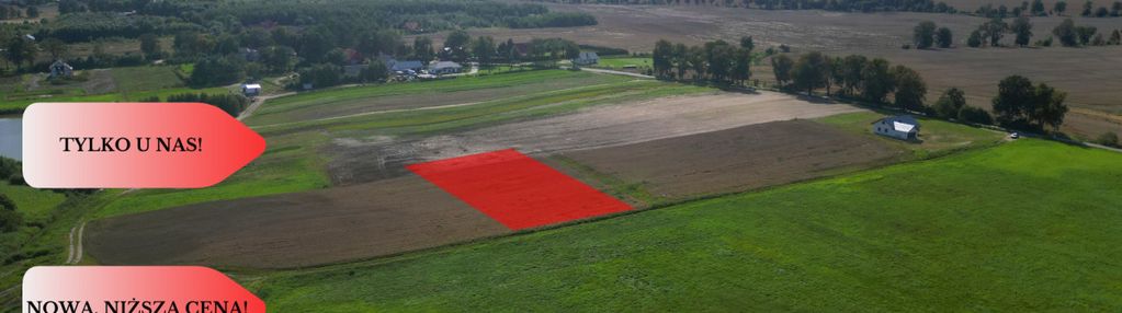 Gotowa działka budowlana gołębiewo wlk.