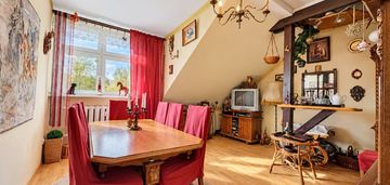 3 pokoje, 83 m², duży strych - ostróda