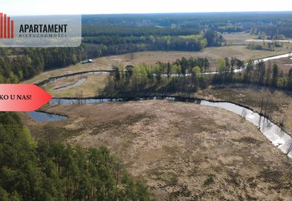 Działka 1,140 ha przy lesie nad rzeką wdą-smolniki