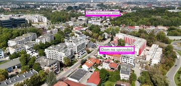 400 metrów od ronda matecznego, z ogródkiem