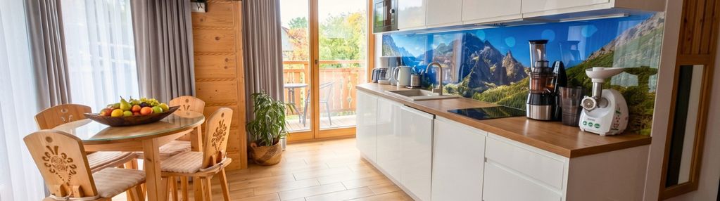 Wyposażony apartament z tarasem i garażem