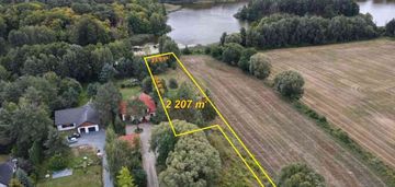 Borowo młyn pow 2207 m² przy jeziorze kowalskim_wz