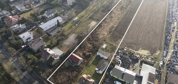 Uzbrojona działka budowlana z możliwością podziału