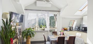 2 poziomowe mieszkanie, widok na las,  od zachodu