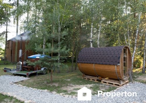 Domek rekreacyjny- 8-10 osób/sauna/jacuzzi/jezioro