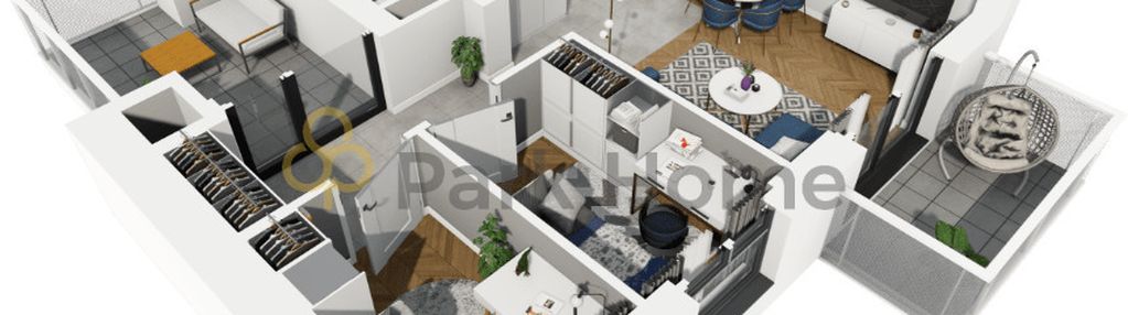 Dwie sypialnie | balkon i taras | ostatnie piętro