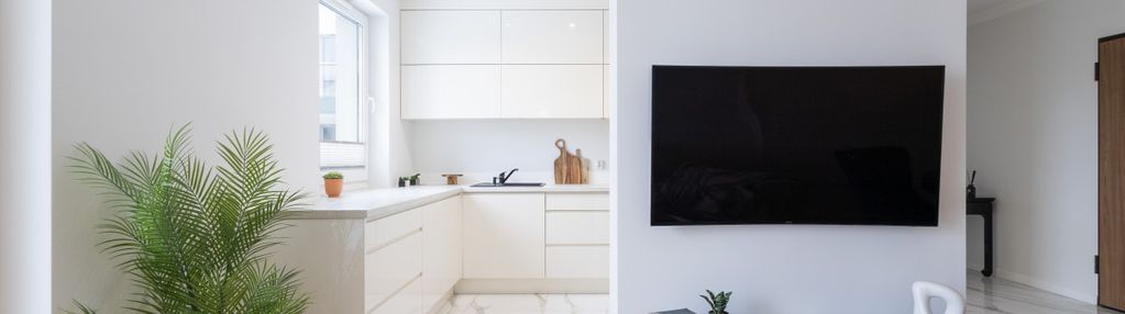 Jasny apartament 70 m², z miejscem w hali