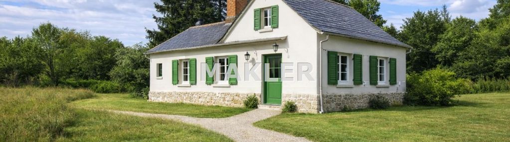 Murowany dom z dużą działką przy lesie- świekatowo