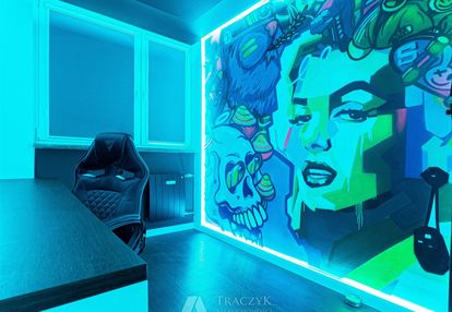 Stylowy apartament - racławicka - graffiti