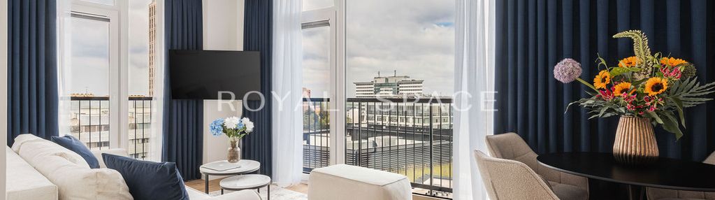 Narożny apartament w browarach | 9 piętro
