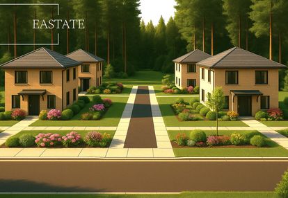 Ekskluzywna działka na osiedle w międzylesiu