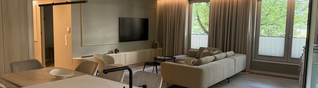 Luksusowe 2pok 90m2 2 balkony garaż - barska, ice