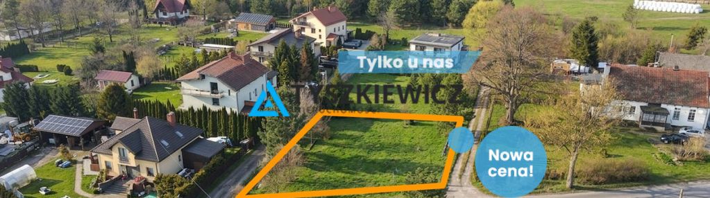 Działka na sprzedaż - graniczna wieś
