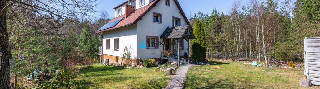 Malowniczy dom na działce  1,3ha -bory tucholskie