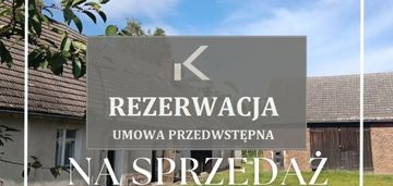 Dom z dużą działką rolną gmina pokój