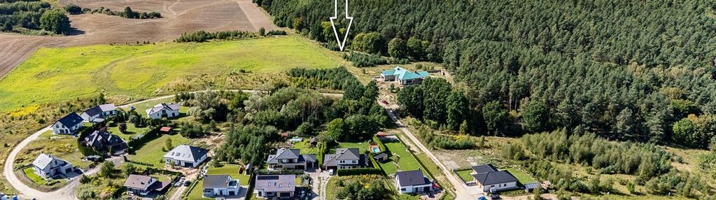 Działka budowlana przy ścianie lasu- obniżka ceny!