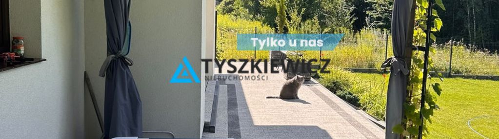 Dom tuż przy lesie.