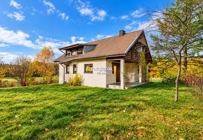 Dom całoroczny na kaszubach | widok na jezioro, blisko lasu | strzepcz