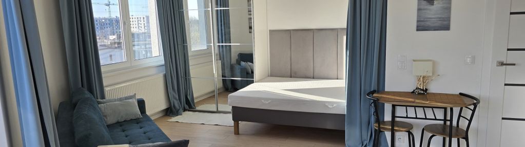 Duża, piękna kawalerka z aneksem sypialnym