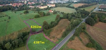 Działka inwestycyjna w kowarach