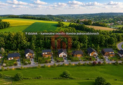 1,3 km od centrum, dobrze skomunikowane działki
