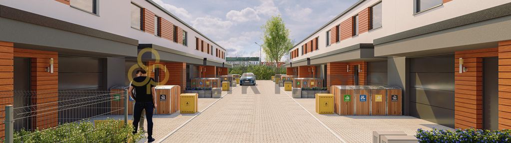 Dom szeregowy 117 m² z garażem + poddasze