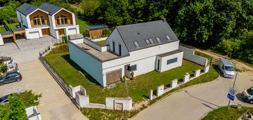 Nowoczesna willa w złotniki –170 m² do wykończenia