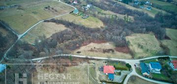 Działka budowlano-rolna przy potoku i przy lesie