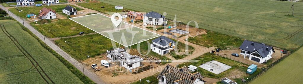 Działka budowlana  pow. 1920m2 lub 960m2 | nowe wz