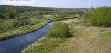 Działka z linią brzegową drwęcy natura 2000