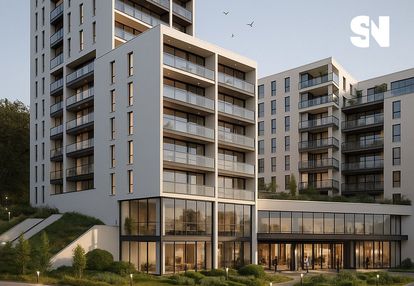 Nowoczesny apartament z dużym balkonem – zobacz