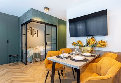 Nowoczesny apartament z dwiema sypialniami