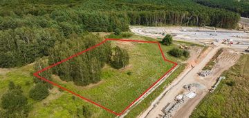 Działka budowlana 75a | rudno w okolicy autostrady