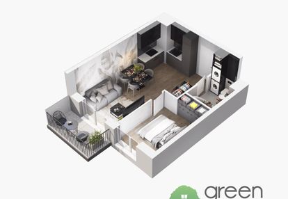 ⭐gotowe 2 pok + balkon 4,48m2•promocja•0% prowizji