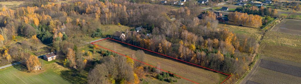 Działka budowlana| blisko natury | stare krasnodęby