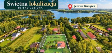 Dom całoroczny 70 m² | 100 m od jeziora